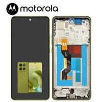 Motorola Moto G86 5G (XT2527) Touch + Lcd + Frame Golden Cypress / Green Service Pack