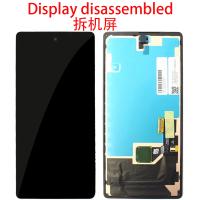 Google Pixel 6 Touch + Lcd + Plastic Support Black Disassembled Grade A