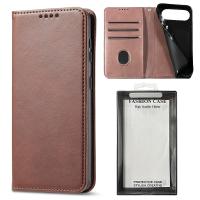 iPhone Air Book Case Eco Leather Brown In Blister