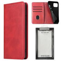 iPhone 17 Pro Max Book Case Eco Leather Red In Blister