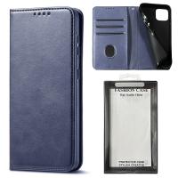 iPhone 17 Pro Max Book Case Eco Leather Blue In Blister
