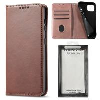 iPhone 17 Pro Max Book Case Eco Leather Brown In Blister