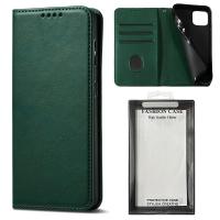 iPhone 17 Pro Max Book Case Eco Leather Green In Blister