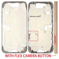 iPhone 16 Pro Max Middle Frame + Side Key + Flex Camera Button Desert Titanium
