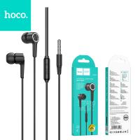 Wire Earphones Jack 3.5 mm Hoco M104 Black In Blister