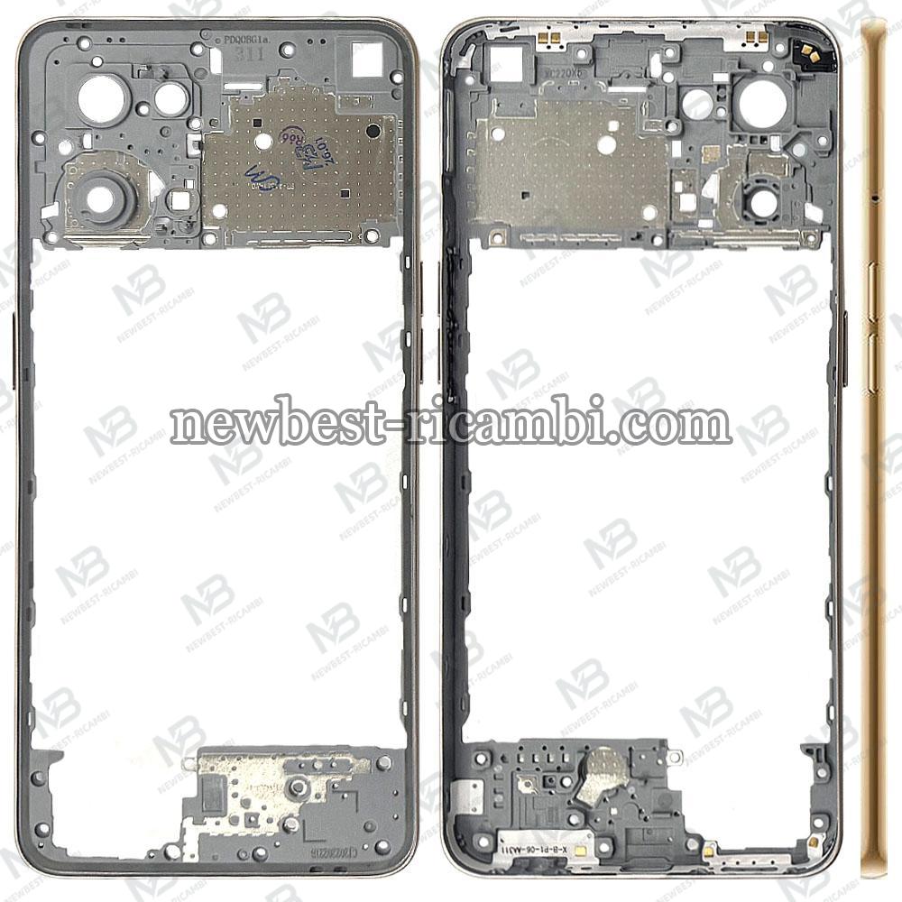 Oppo Reno 8 4G (CPH2461) Frame B + Side Key Orange