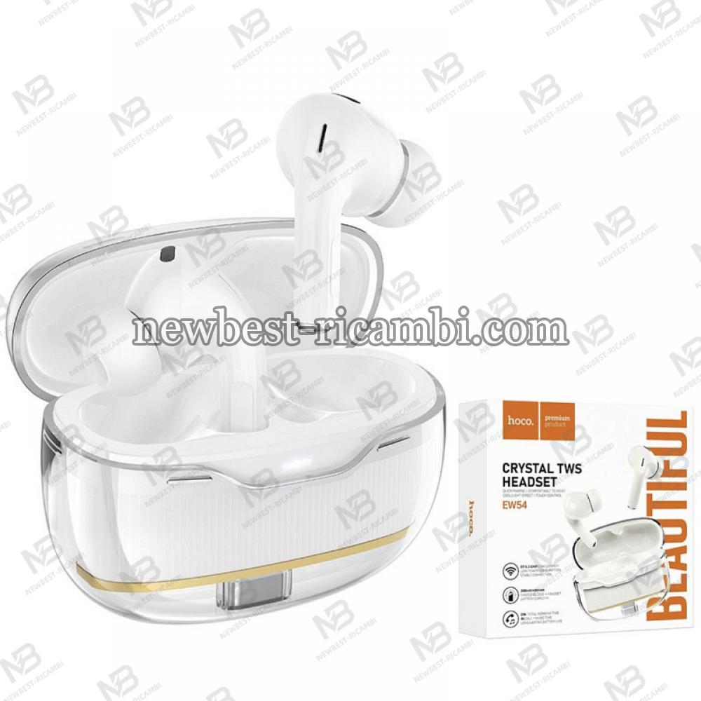 Hoco EW54 White True Wireless Earbuds in Blister