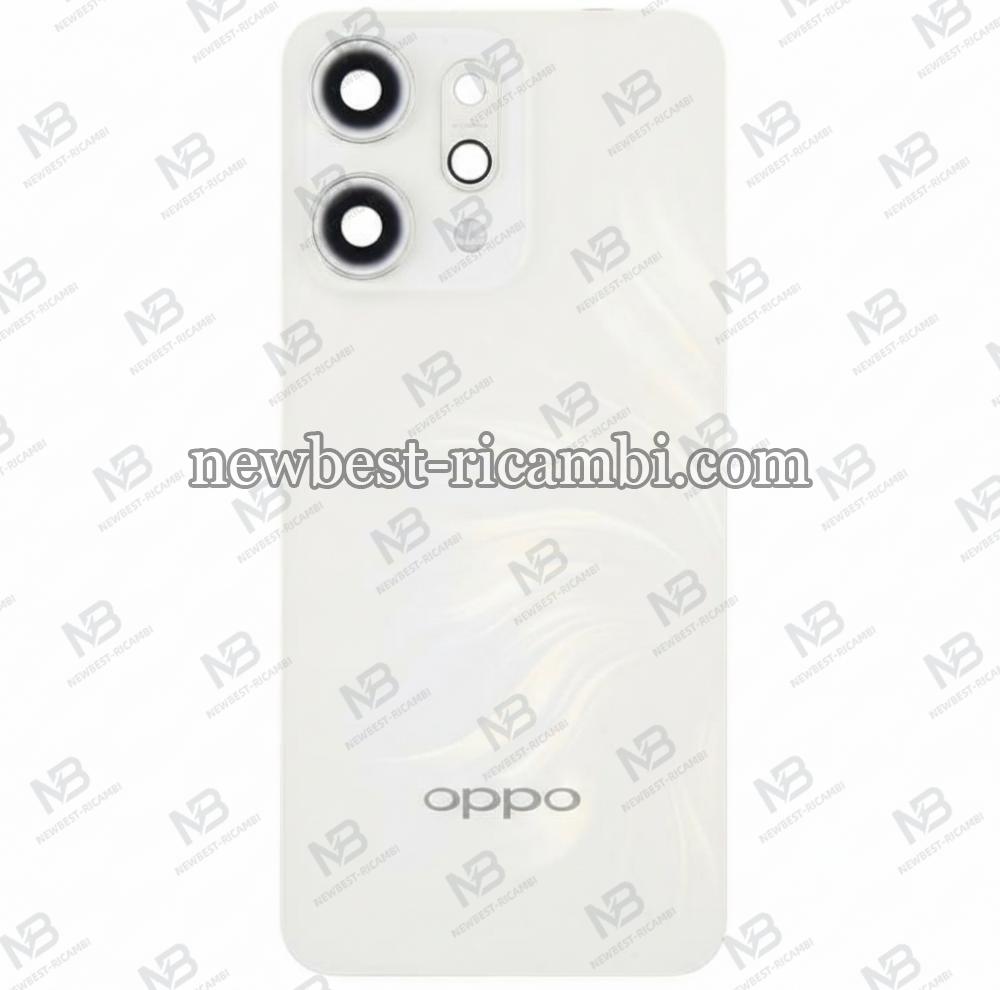 Oppo Reno 14 5G (CPH2737) Back Cover + Camera Glass White Original