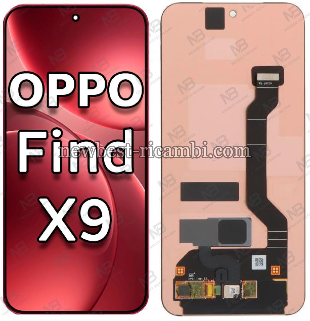 Oppo Find X9 5G (CPH2797) Touch + Lcd Black Original