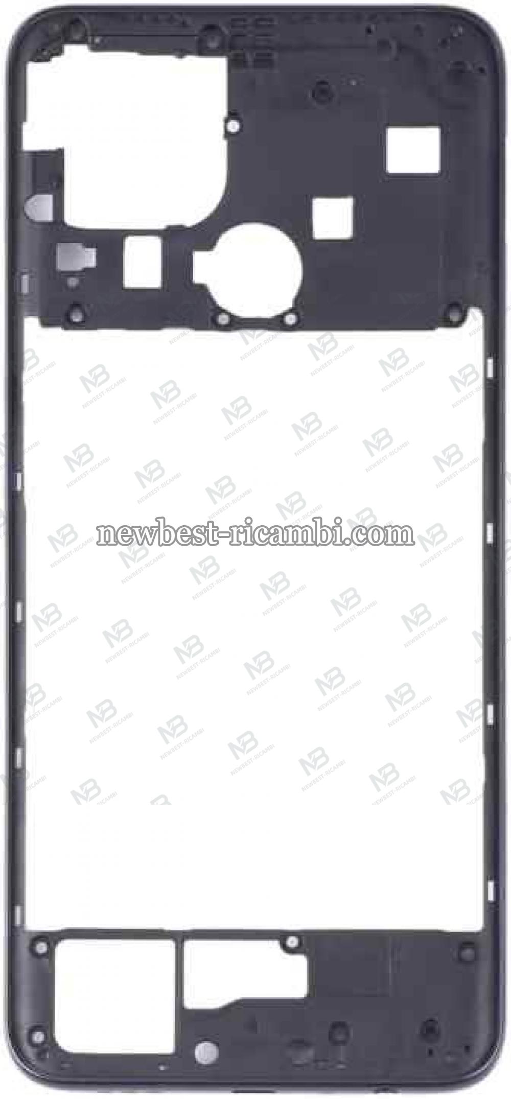 Oppo A35 5G (PEHM00 / PEFM00) Frame B + Side Key Black