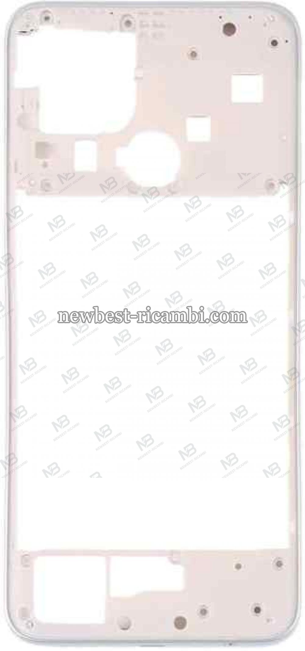 Oppo A35 5G (PEHM00 / PEFM00) Frame B + Side Key White