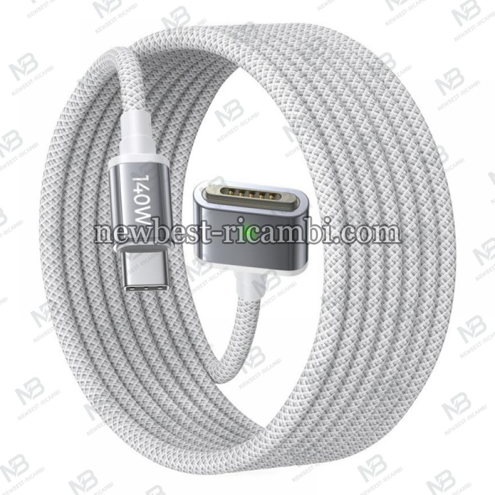USB-C to MagSafe 3 Charging Cable Lisen 140W 2m Silver YL0123070001