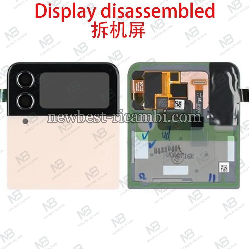 Samsung Galaxy Z Flip 4 5G F721 LCD Display Outer Pink Disassembled Grade A