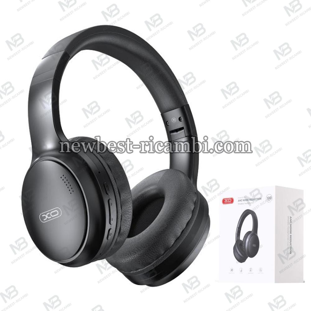 XO HF Bluetooth Overear Star Mist ANC Black - BE41 In Blister
