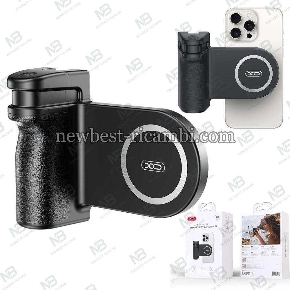 XO Selfie Stick/Holder Camera Grip MagSafe Bluetooth Black - SS18 In Blister