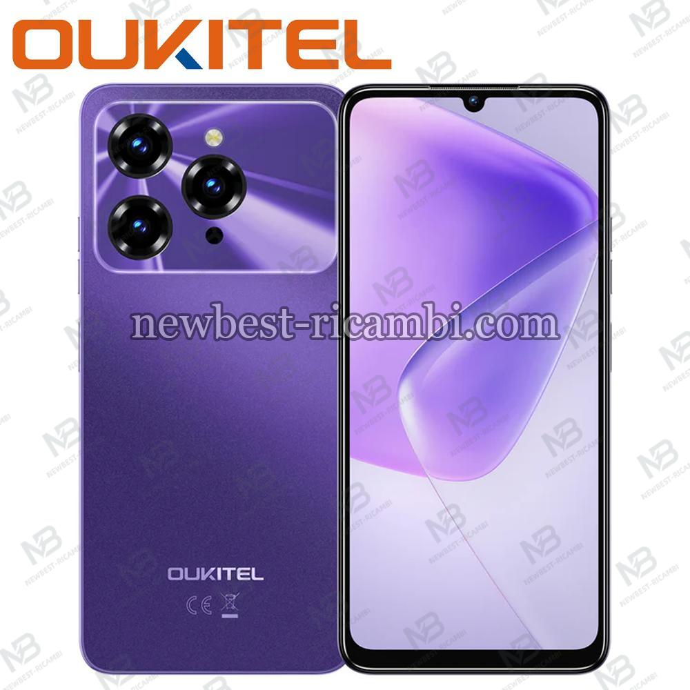 OUKITEL C6 6.8-inch 5150mAh Battery 9.15mm Ultra-thin Body Smartphone 8+16/256GB Purple In Blister