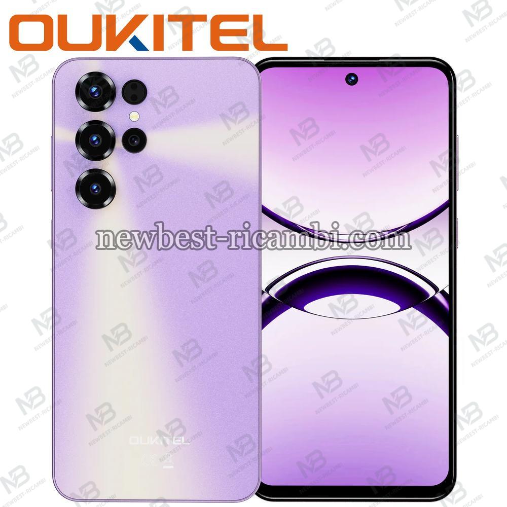 Oukitel C68 7.2-inch 6000mAh Battery 9.5mm Ultra-thin Body Smartphone 8+16/512GB Purple In Blister