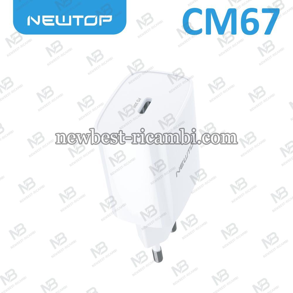 NEWTOP CM67 CARICATORE DA MURO PD 30W