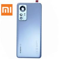 Xiaomi Mi 12 Pro Back Cover+Camera Glass Blue Service Pack