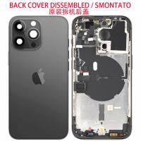 iPhone 14 Pro Back Cover + Frame Black Disassembled Grade A Original