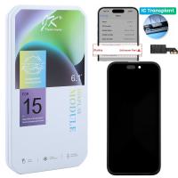 iPhone 15 Touch + Lcd + Frame Black JK Incell FHD Removable IC