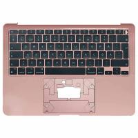 Macbook Air 13" (2020) A2337 EMC 3598 Keyboard+Frame Rose Gold Grade A Hungarian Layout Original