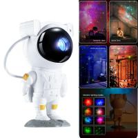 XO Lamp Astronaut Star Projector CF1 White In Blister