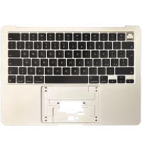 Macbook Air 13" (2022) M2 A2681 EMC 4074 Keyboard + Frame Gold Grade A Italian Layout Original