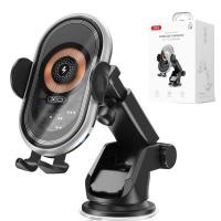 XO Holder 15W Wireless + For Mounting Black - WX038 In Blister