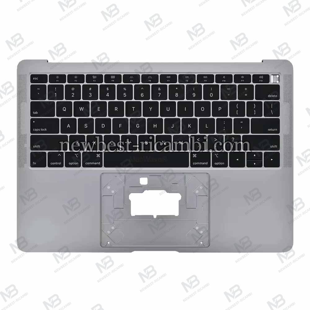 Macbook Air 13" (2018) A1932 EMC 3184 Keyboard+Frame Gray Grade A US Layout Dissembled Original