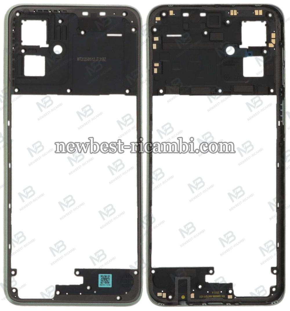 Motorola Moto G55 5G (2024) Frame B + Side Key Green