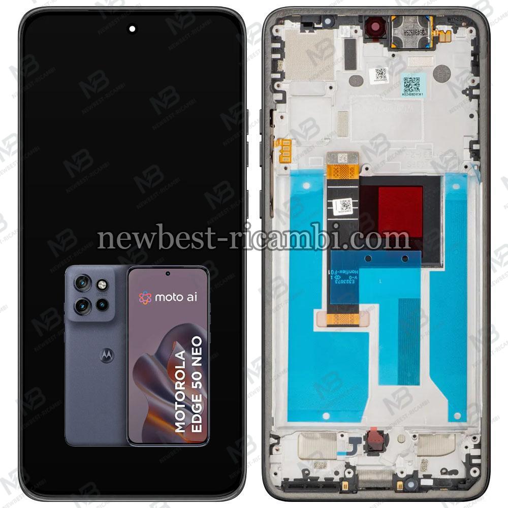 Motorola Edge 50 Neo 5G (XT2409) Touch + Lcd + Frame Gray / Grisaille Original
