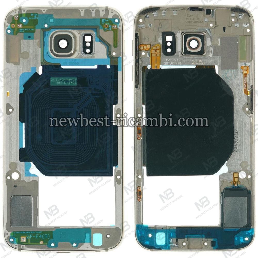 Samsung Galaxy S6 G920f Frame Gold
