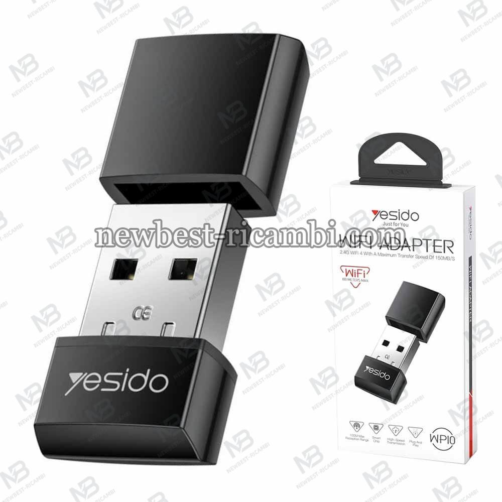 Wi-Fi Adapter Yesido WP10 150Mbps Black in Blister