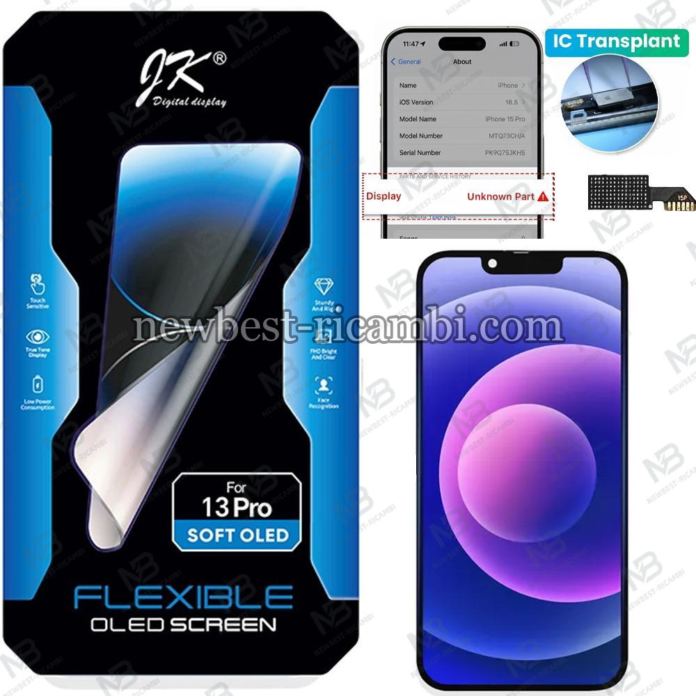 iPhone 13 Pro Touch + Lcd + Frame JK Oled Soft Removable IC