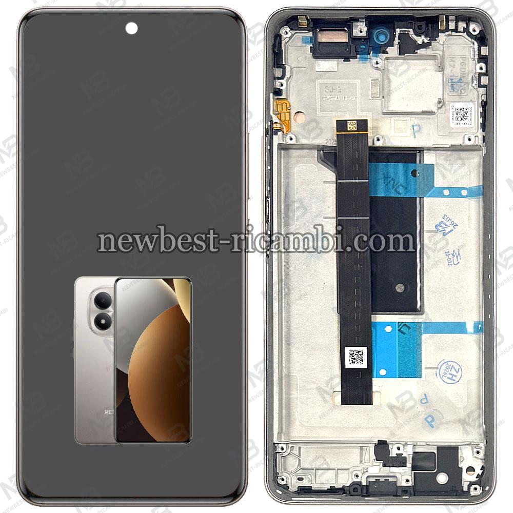 Redmi Note 15 Pro 4G (2025) 25100RA69G Touch + Lcd + Frame Titanium Original