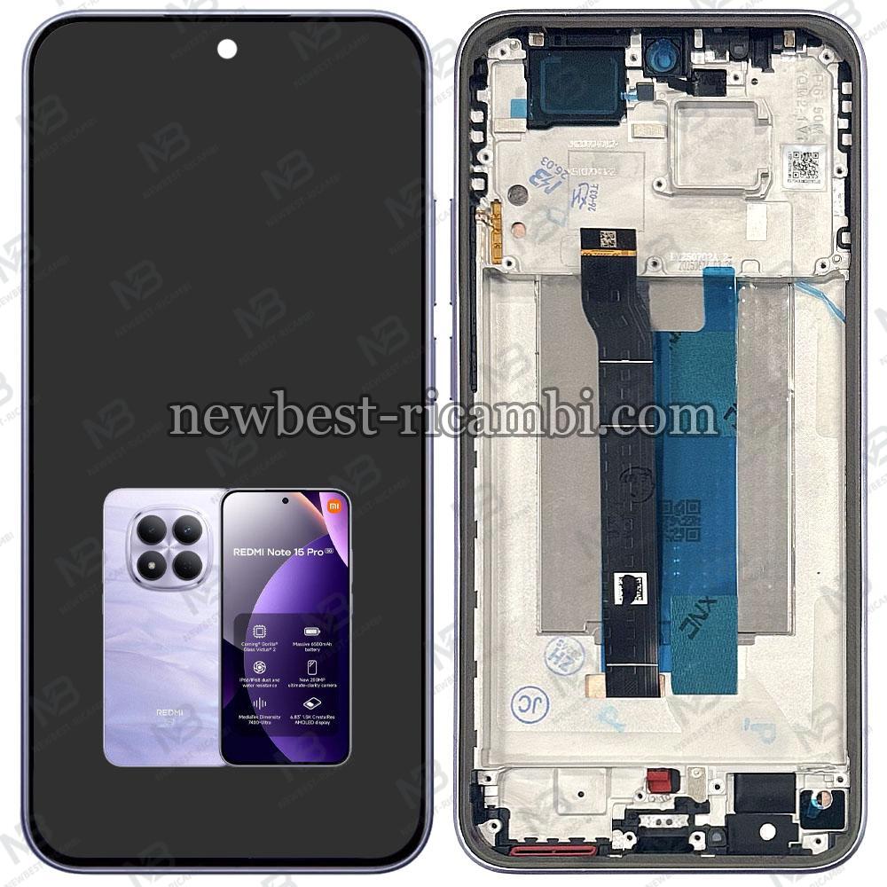 Redmi Note 15 Pro 5G (2025) 25060RABDG Touch + Lcd + Frame Purple Original