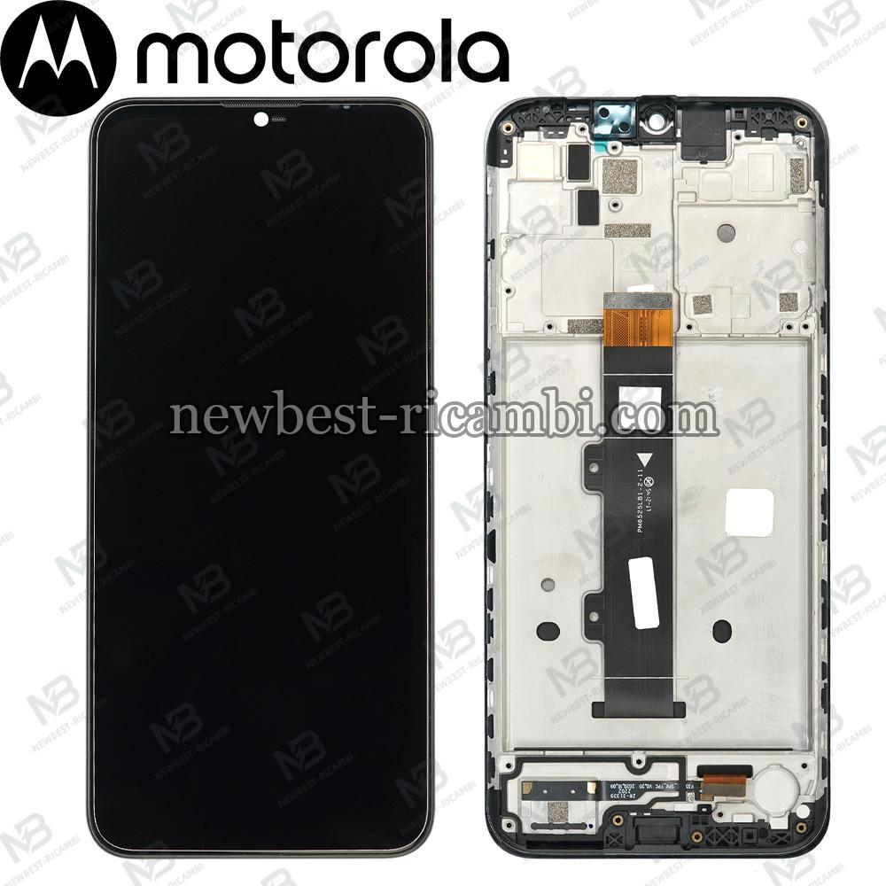 Motorola Moto G20 XT2128-1  Touch + Lcd + Frame Black Service Pack