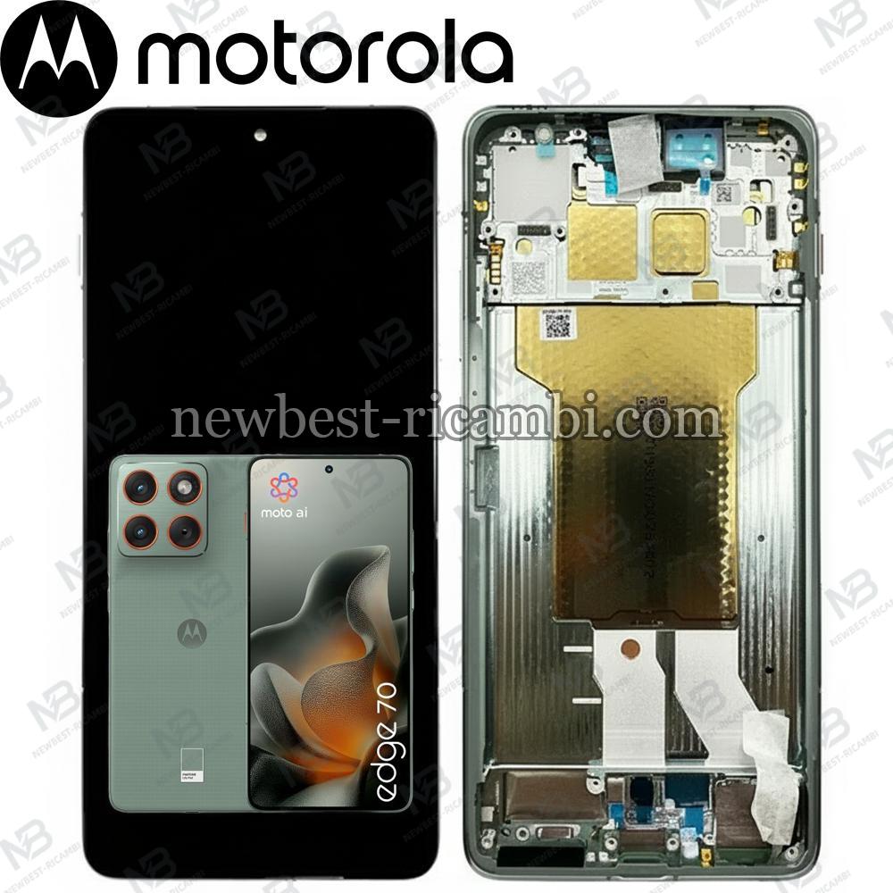 Motorola Edge 70 (XT2601-2) Touch + Lcd + Frame Lily Pad Service Pack
