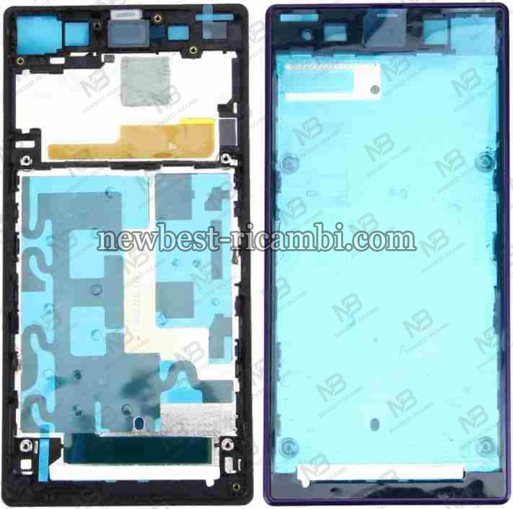 Sony Xperia Z1 Display Support Frame Purple