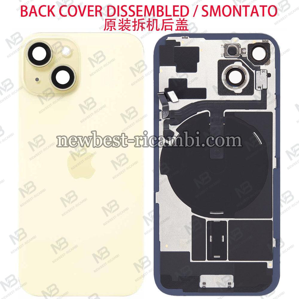 iPhone 15 Back Cover + Flex Yellow Dissembled Grade A Original