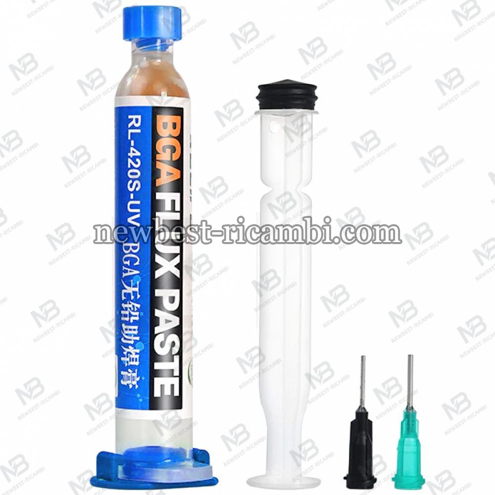 BGA Paste Relife RL-420S-UV Syringe Type
