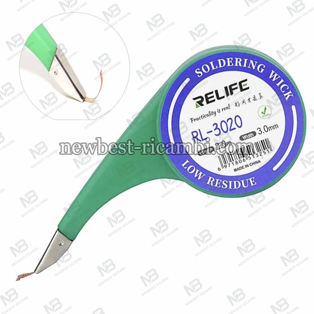Soldering Wick Relife RL-3020 3mm 2m