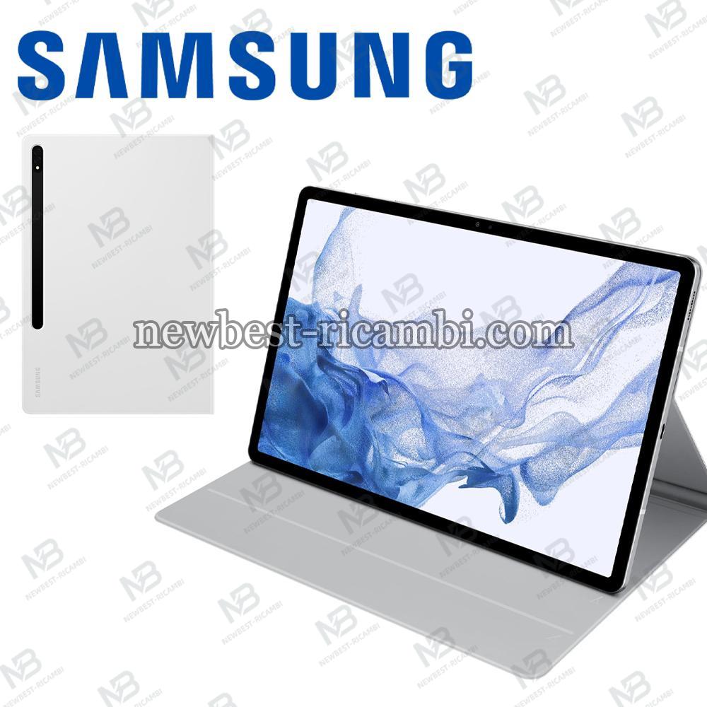 Samsung Galaxy Tab S7 FE / S7 Plus / S8 Plus Note View Cover White - EF-ZX800PWEGEU In Blister