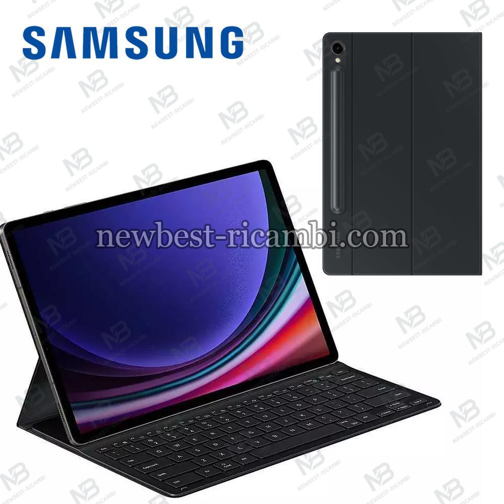 Samsung Book Cover Keyboard Slim EF-DX810BBEGIT - ITA - TAB S9+ / S10+ / S9 FE+  In Blister