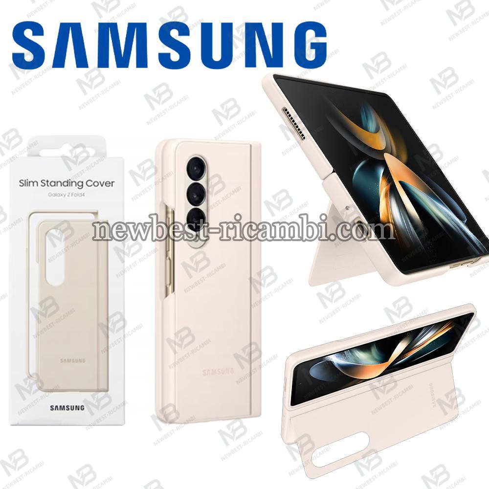 SAMSUNG Fold 4 F936 Slim Standing Cover Sand EF-MF936CUEGWW Gold In Blister