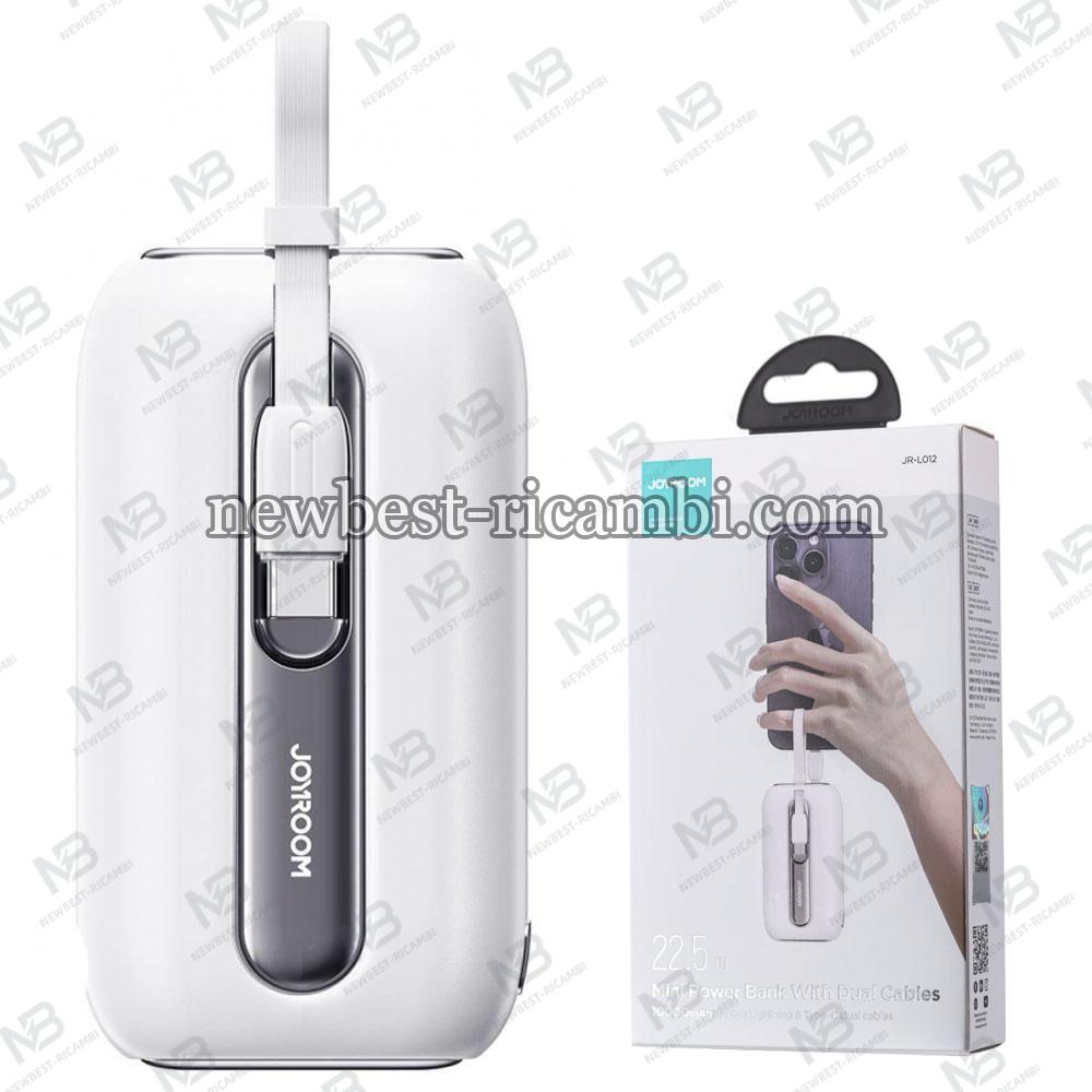 Powerbank Joyroom Colorful Series JR-L012, 10000mAh 22.5W QC + PD White in Blister