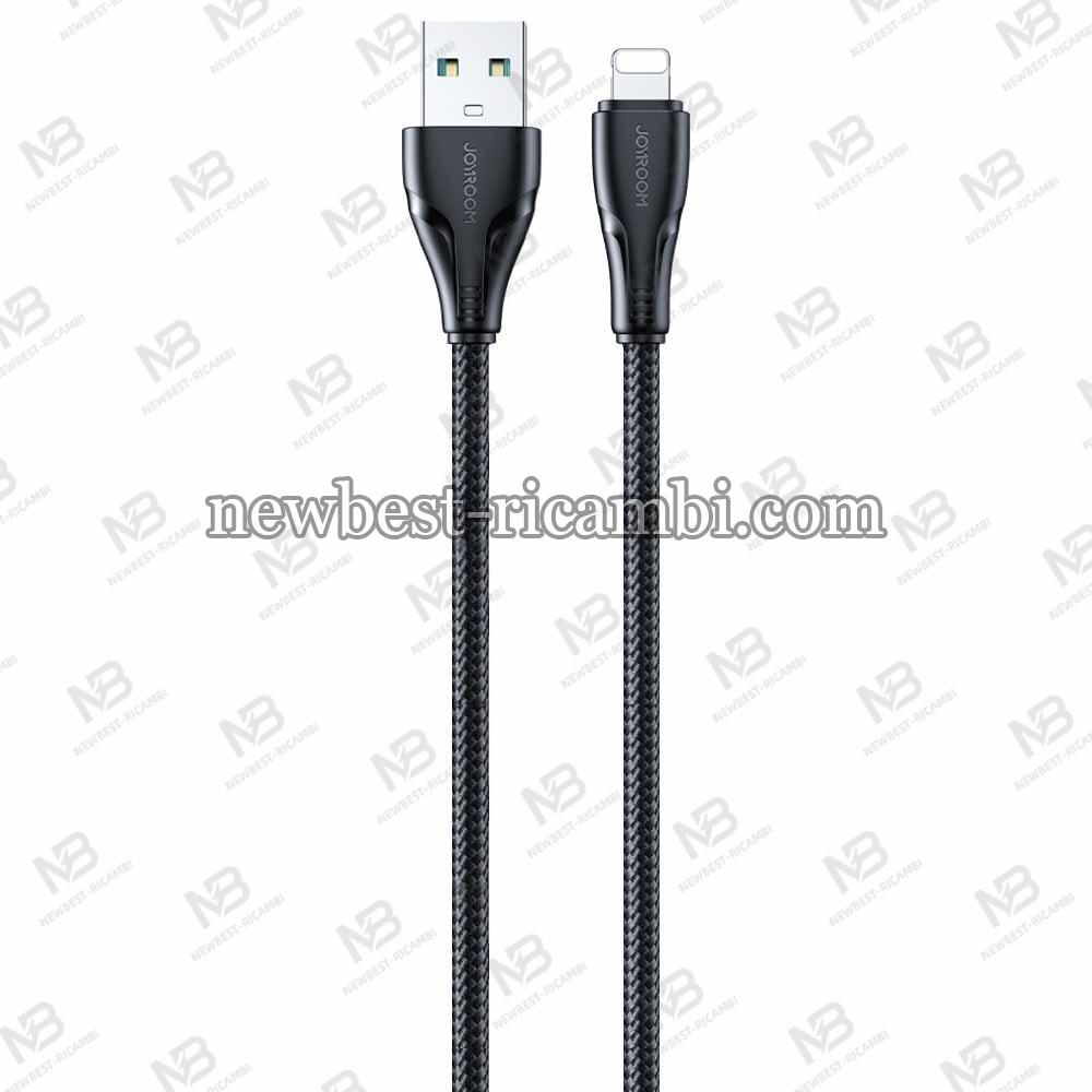 USB-A to Lightning Cable Joyroom S-A11 18W 2.4A 1.2m Black in Blister