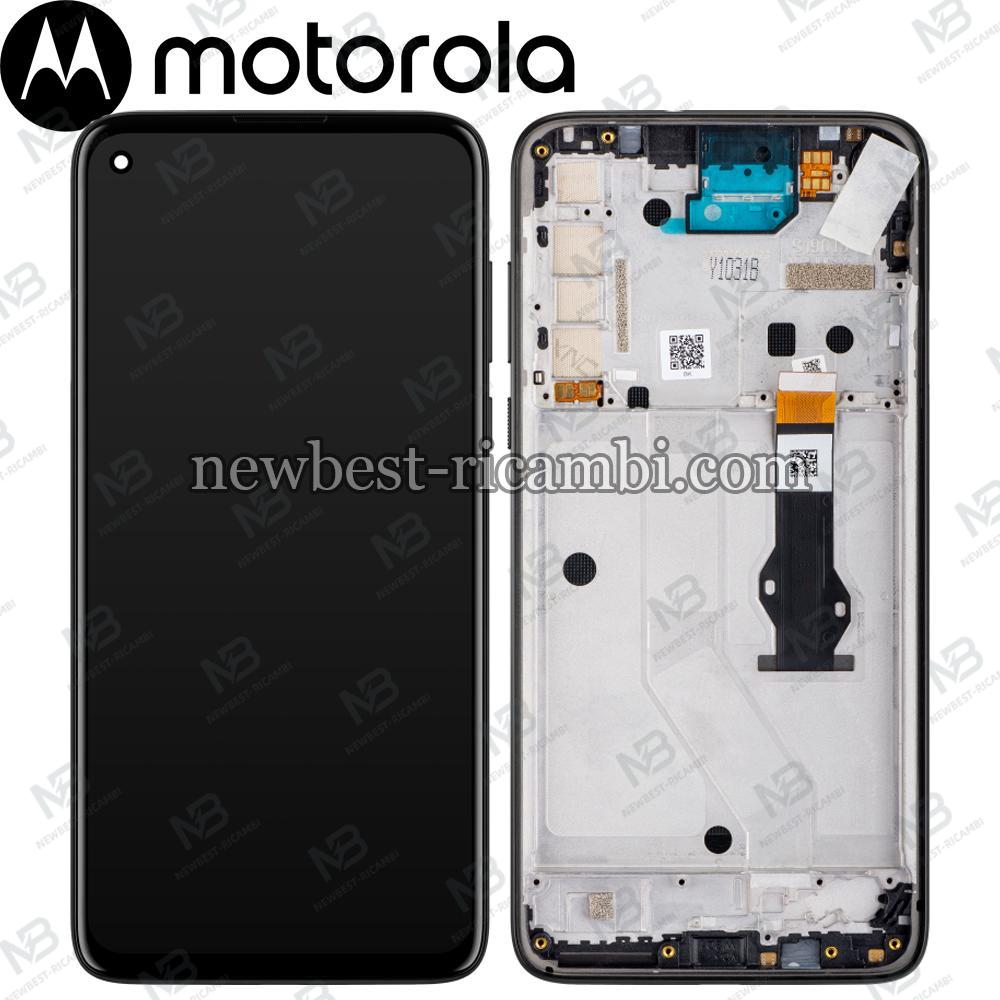 Motorola Moto G8 Power XT2041 Touch + Lcd + Frame Black Service Pack