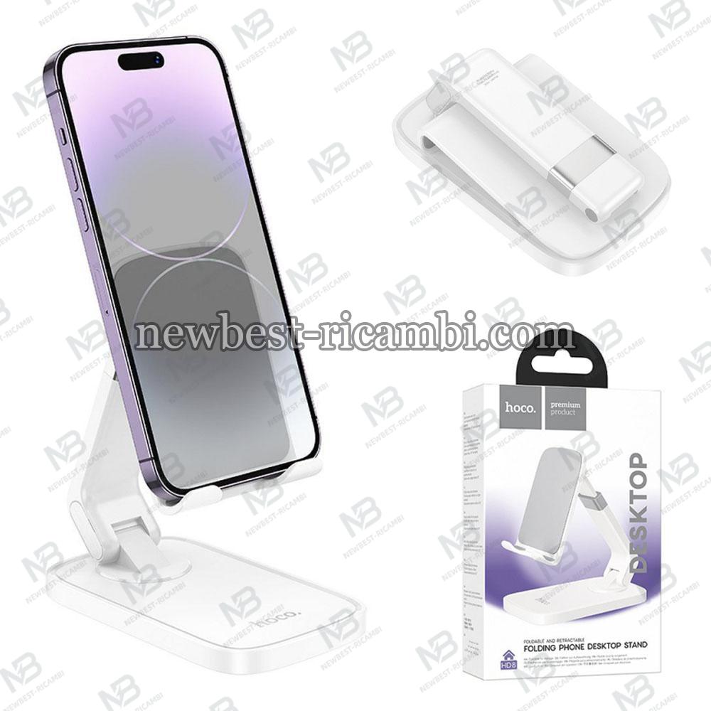 Stand Phone Hoco HD8 Universal White in Blister